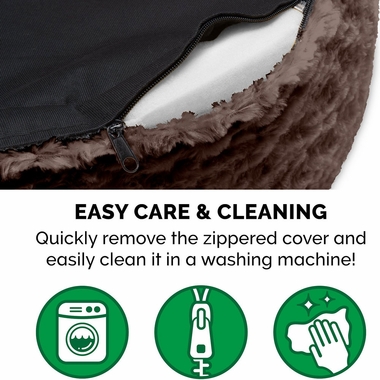 FURHAVEN-ULTRA-PLUSH-OVAL-PETBD-CHOCOLATE-XLG