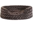 FurHaven Ultra Plush Oval Pet Bed - Chocolate (Large)