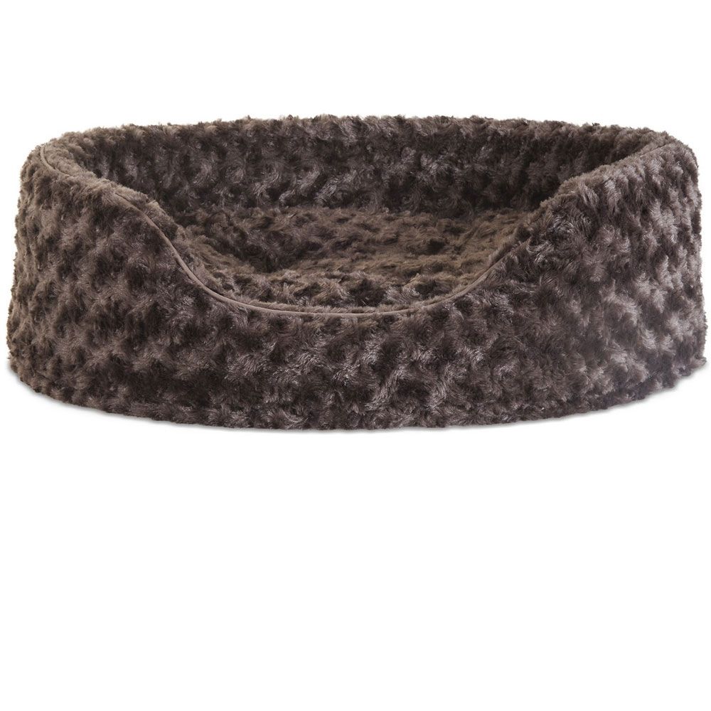 FURHAVEN-ULTRA-PLUSH-OVAL-PETBD-CHOCOLATE-LG