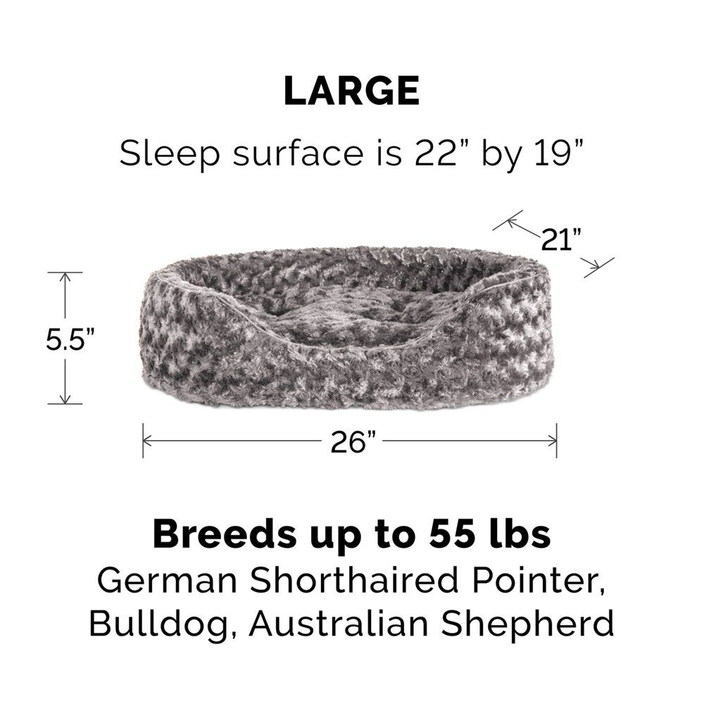 FURHAVEN-ULTRA-PLUSH-OVAL-PETBD-CHOCOLATE-LG