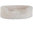 FurHaven Ultra Plush Oval Pet Bed - Cream (Extra Large)