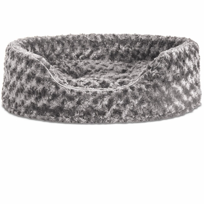 FURHAVEN-ULTRA-PLUSH-OVAL-PETBD-GRAY-XLG