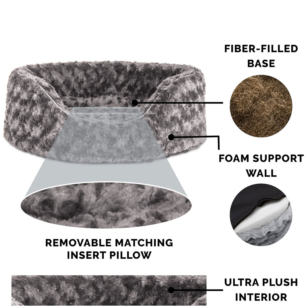 FURHAVEN-ULTRA-PLUSH-OVAL-PETBD-GRAY-XLG