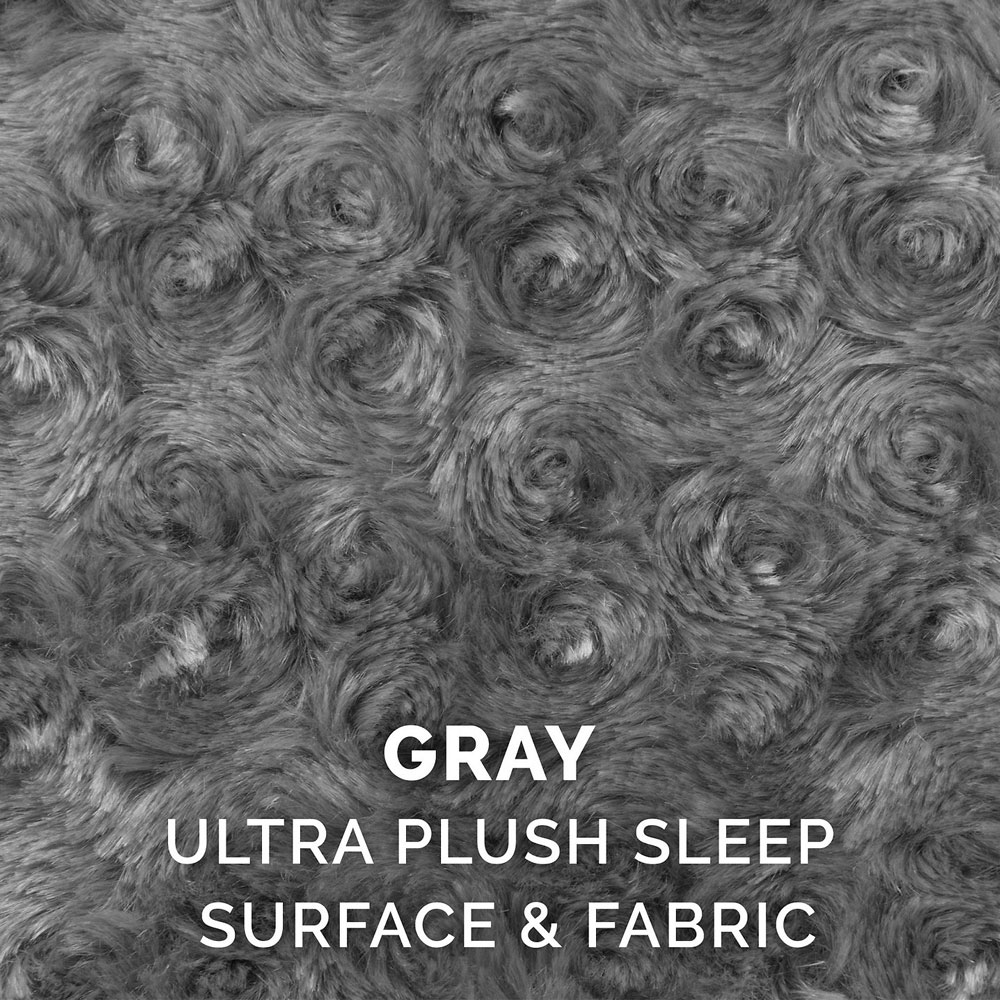 FURHAVEN-ULTRA-PLUSH-OVAL-PETBD-GRAY-XLG