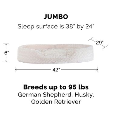 FURHAVEN-ULTRA-PLUSH-OVAL-PETBD-GRAY-JUMBO