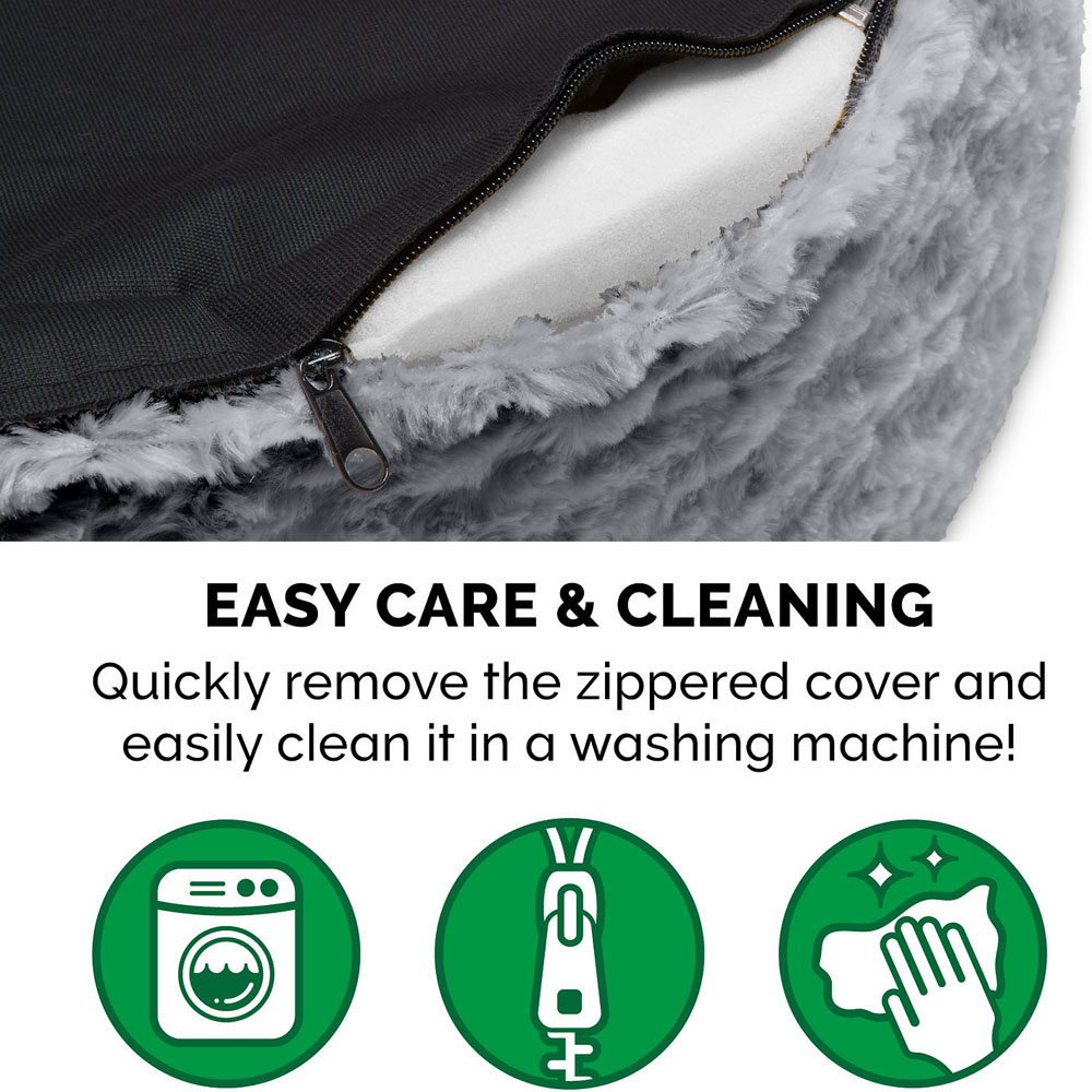 FURHAVEN-ULTRA-PLUSH-OVAL-PETBD-GRAY-LG