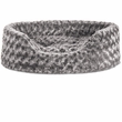 FurHaven Ultra Plush Oval Pet Bed - Gray (Small)