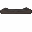 Furhaven Ultra Plush & Suede Luxe Lounger Gel Top Pet Bed - Chocolate (Medium)