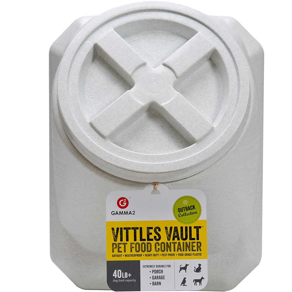 Gamma2 Vittles Vault Stackable Pet Food, Storage (40 lb) On Sale EntirelyPets