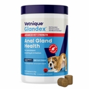 Glandex Advanced Vet Strength Anal Gland Chews, Duck and Bacon Flavor, 120 Count