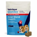 Glandex Advanced Vet Strength Anal Gland Chews, Duck and Bacon Flavor, 30 Count