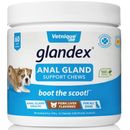 Glandex Anal Gland Support for Dogs, Pork Liver Flavor, 60 Soft Chews