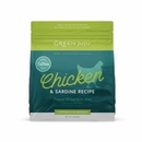 GREEN JUJU DOG CAT EXTRAS CHICKEN SARDINE FD 14OZ