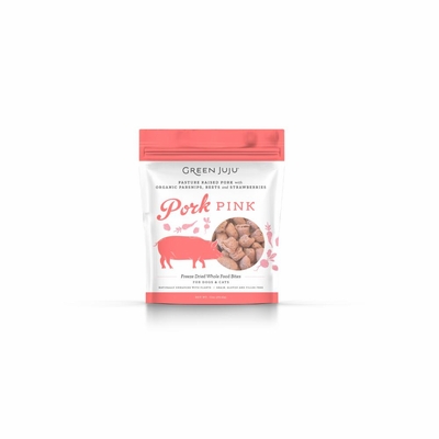 GREEN-JUJU-DOG-WHOLE-FOOD-BITES-PORK-PINK-FD-7-5OZ