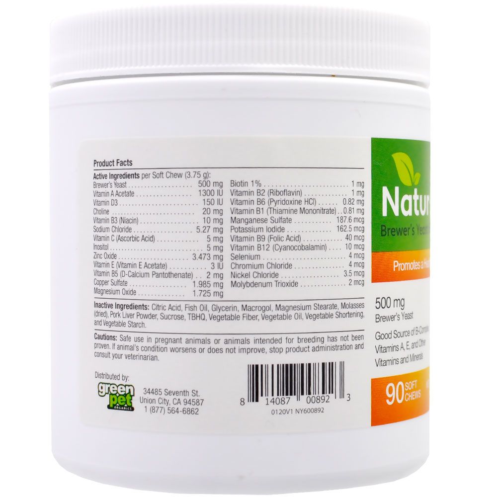 GREENPET-ORGANICS-BREWERS-YEAST-90-SOFT-CHEWS