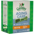 Greenies Aging Care Dental Chews Dog Treats - Petite 27oz (45 Bones)