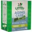 Greenies Aging Care Dental Chews Dog Treats - Teenie 27oz (96 Bones)
