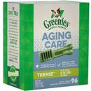 Greenies Aging Care Dental Chews Dog Treats - Teenie 27oz (96 Bones)