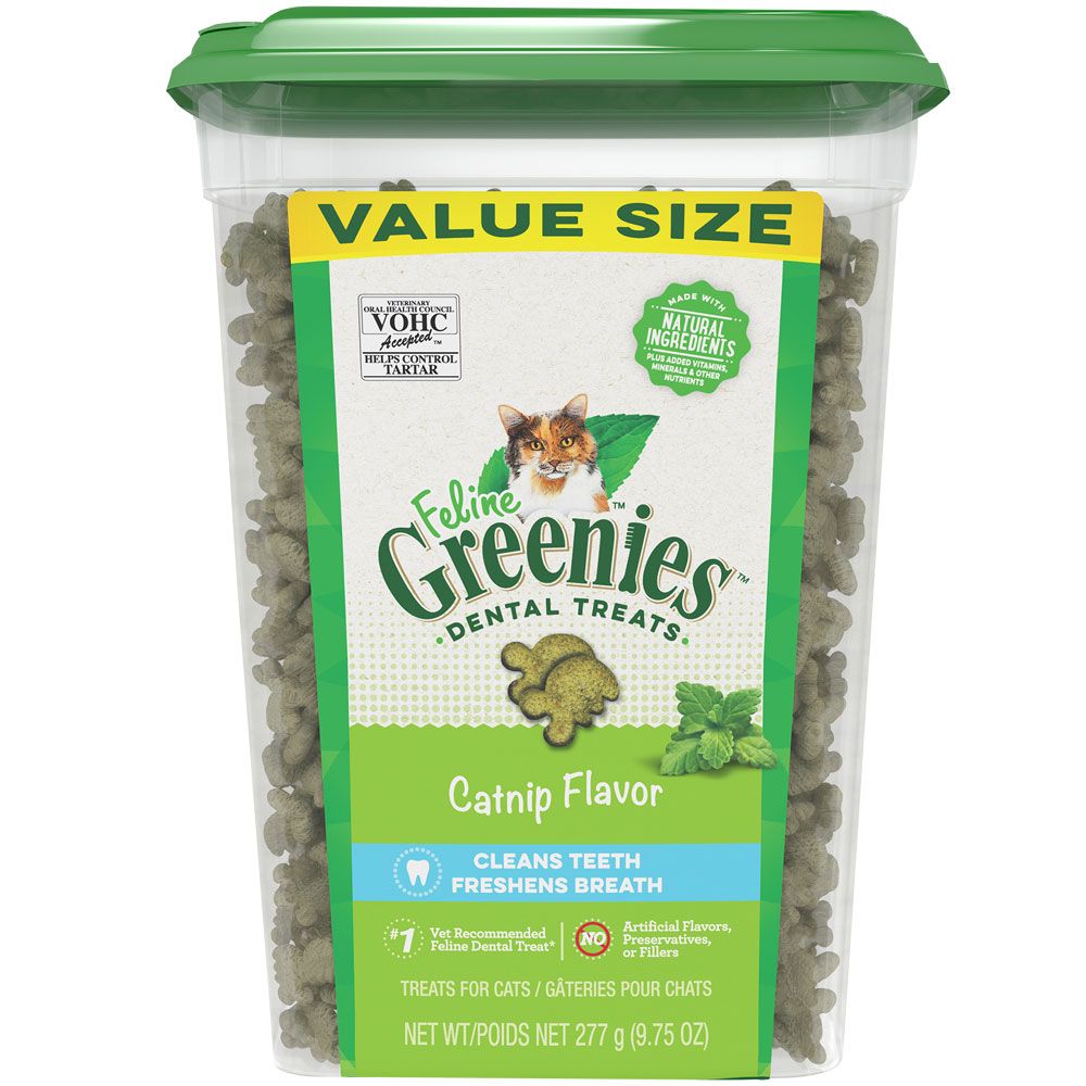 GREENIES-FELINE-CATNIP-11OZ-TUB