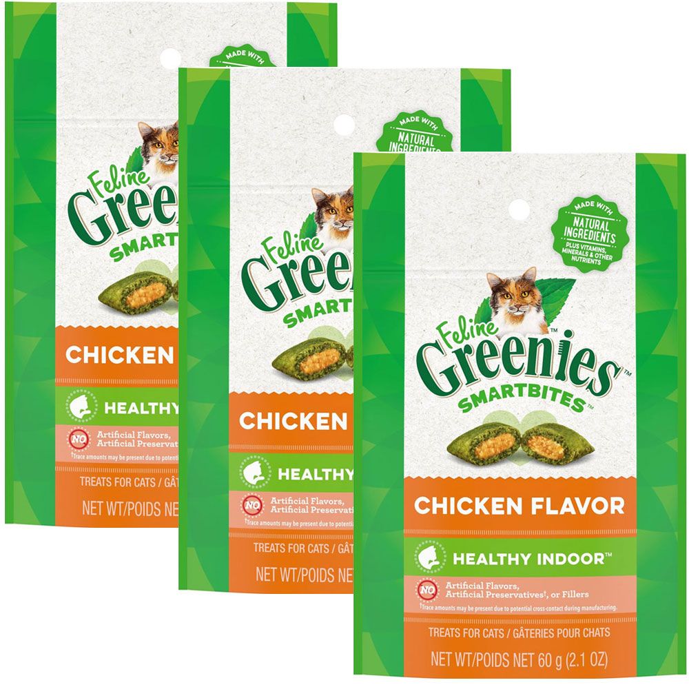 FELINE-GREENIES-SMARTBITES-HAIRBALL-CONTROL-CHICKEN-6-OZ