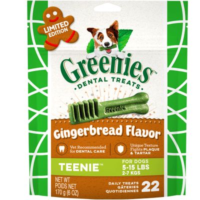 GREENIES-GINGERBREAD-FLAVOR-TEENIE-6OZ-22-BONES