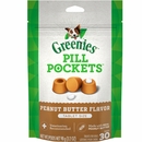 Greenies Pill Pockets Tablet Dog Treats - Peanut Butter Formula 3.2 oz (30 count)