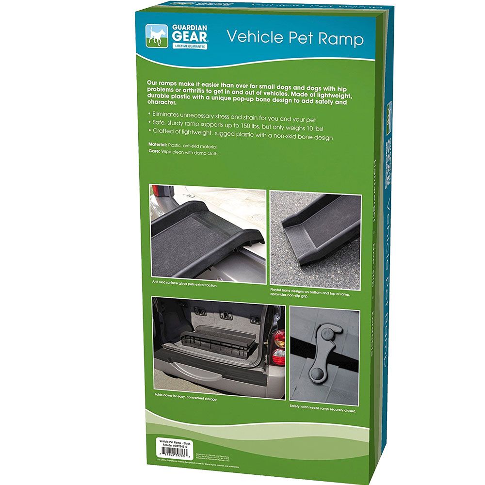 Guardian Gear Vehicle Pet Ramp Black On Sale EntirelyPets