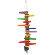 Happy Beaks Toy - Colored Wooden Blocks & Wedges (Medium)