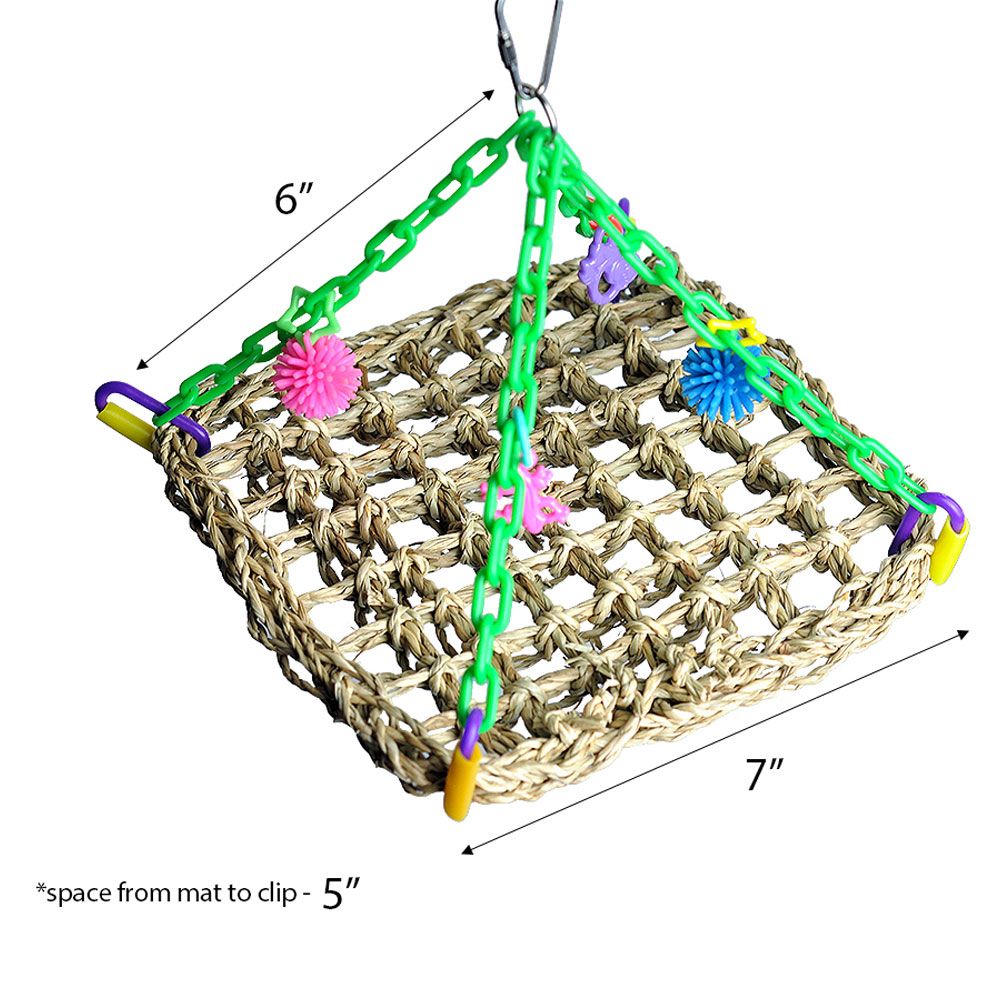 HAPPY-BEAKS-TOY-HANGING-VINE-MAT-SMALL