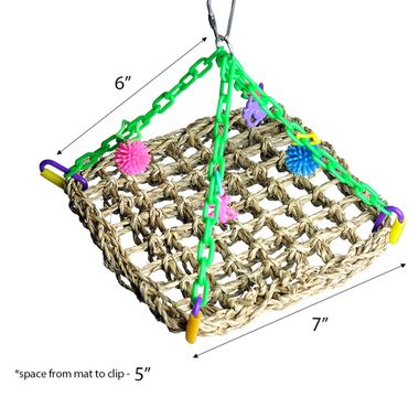 HAPPY-BEAKS-TOY-HANGING-VINE-MAT-SMALL