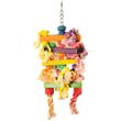 Happy Beaks Toy - Hanging Wooden Rectangles with Rope