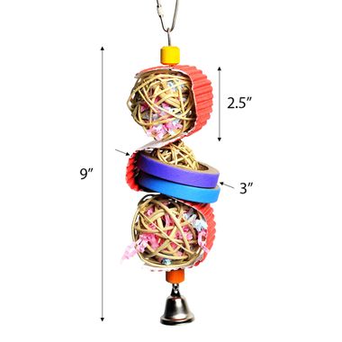 HAPPY-BEAKS-TOY-MUNCH-BALL-SHREDDER