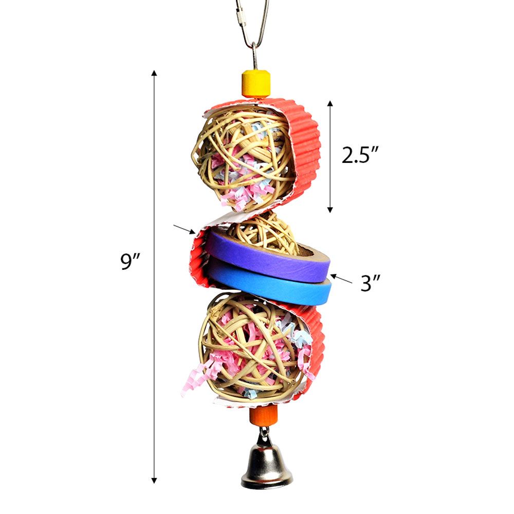 HAPPY-BEAKS-TOY-MUNCH-BALL-SHREDDER