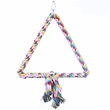 Happy Beaks Toy - Triangle Cotton Rope Swing