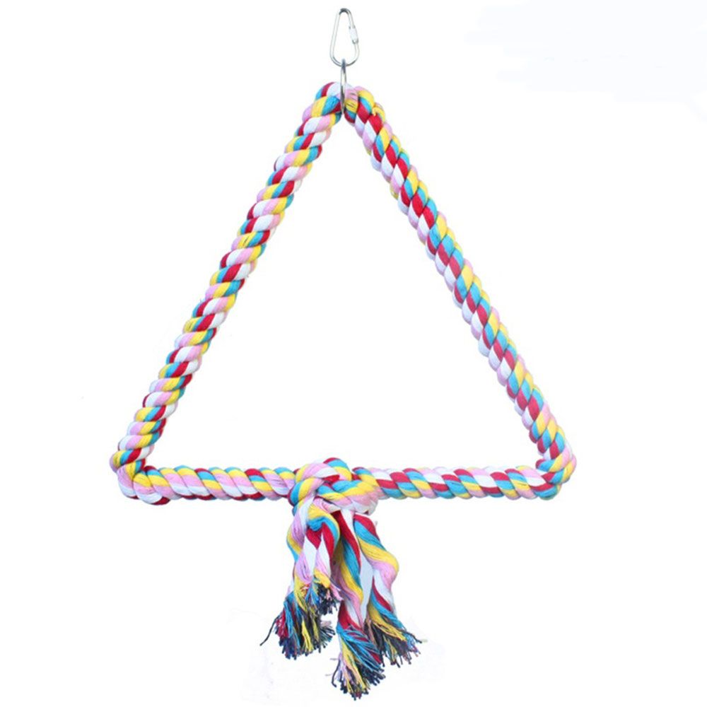 HAPPY-BEAKS-TOY-TRIANGLE-COTTON-ROPE-SWING