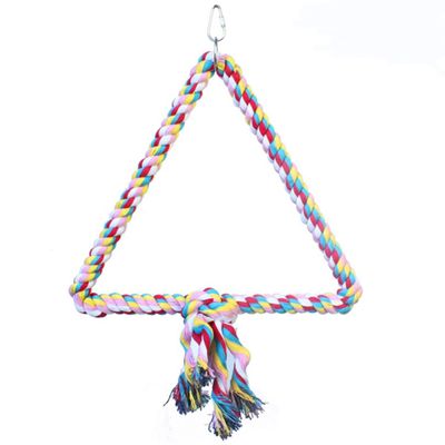 HAPPY-BEAKS-TOY-TRIANGLE-COTTON-ROPE-SWING