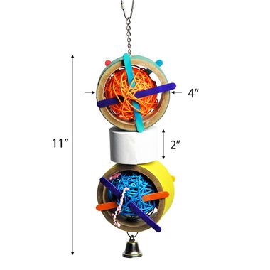 HAPPY-BEAKS-TOY-VINE-BALL-SHREDDER-LARGE
