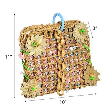 HAPPY-BEAKS-TOY-VINE-MAT-MEDIUM