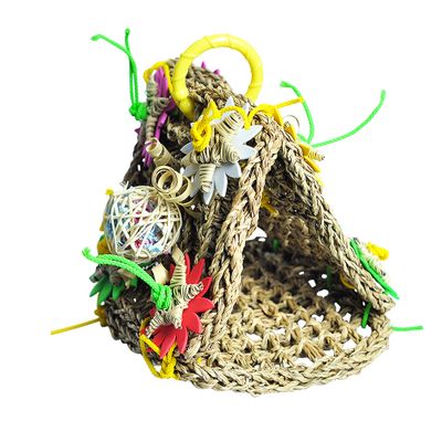 HAPPY-BEAKS-TOY-VINE-MAT-TENT-DELUXE-SMALL
