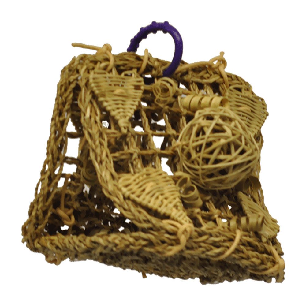 HAPPY-BEAKS-TOY-VINE-MAT-TENT-SMALL