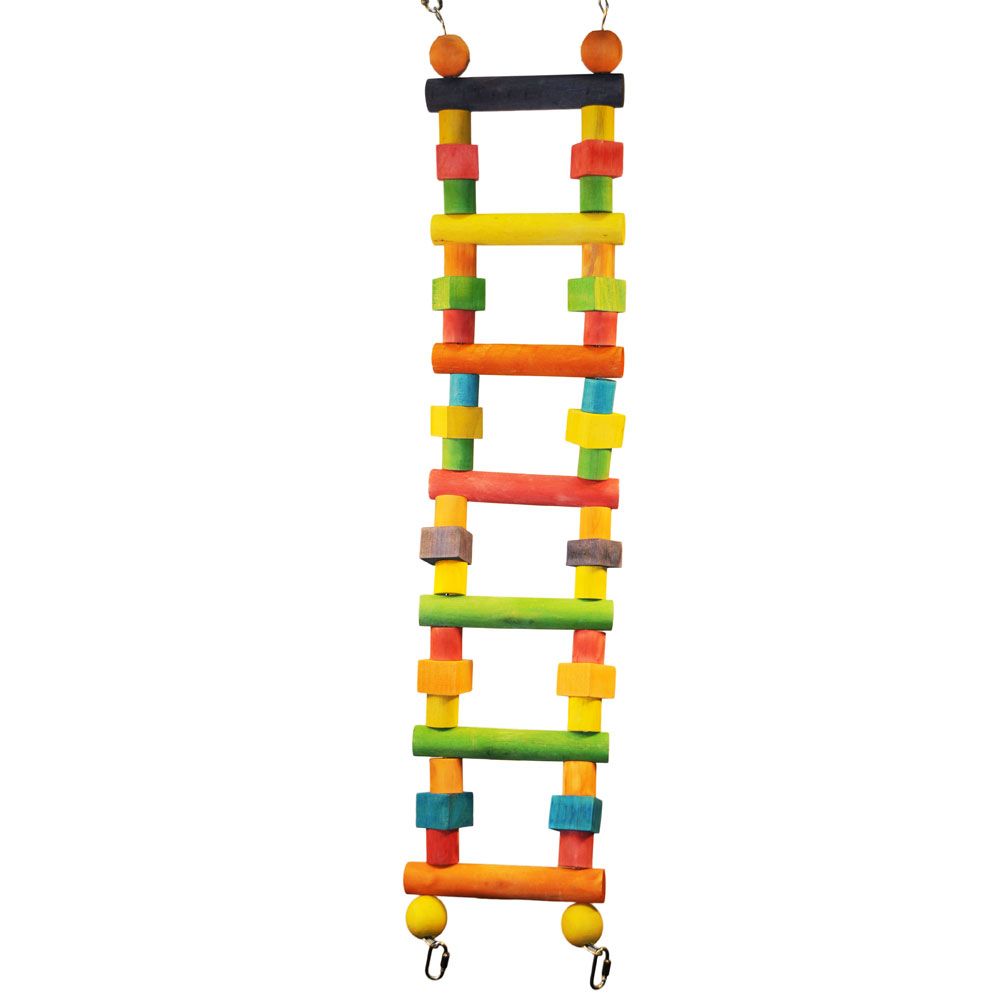 HAPPY-BEAKS-TOY-WOOD-BLOCK-LADDER-MEDIUM