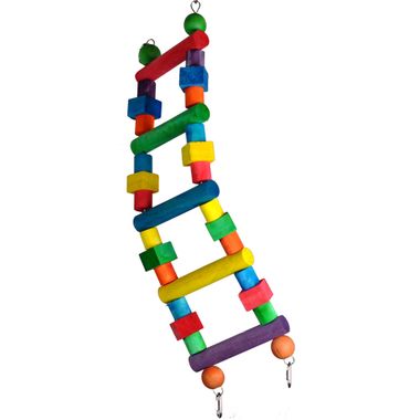 HAPPY-BEAKS-TOY-WOOD-BLOCK-LADDER-MEDIUM