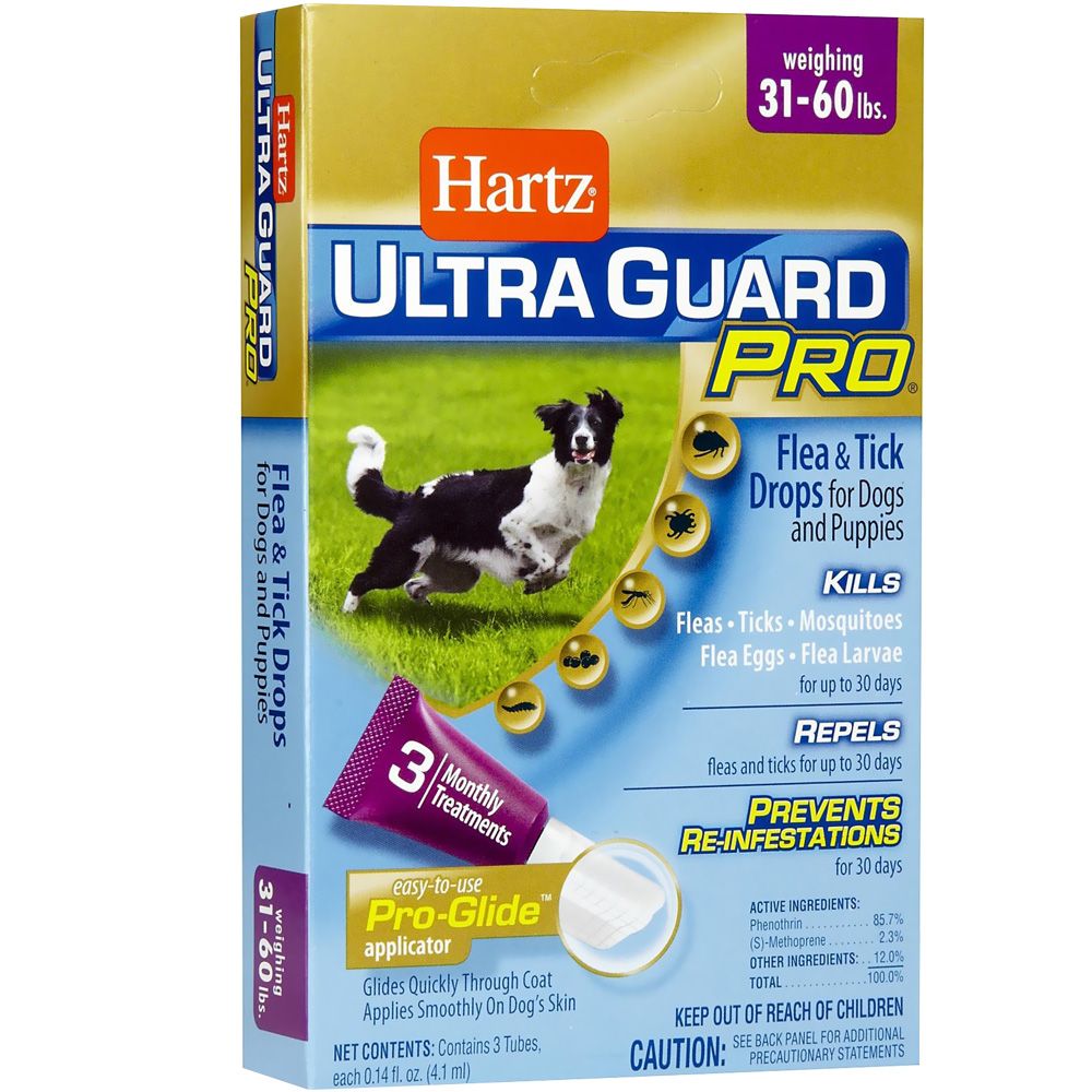 Hartz UltraGuard Pro Flea & Tick Drops for Dogs 3160 lbs On Sale