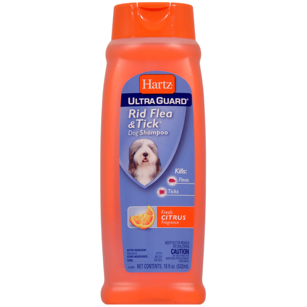 Hartz UltraGuard Rid Flea & Tick Shampoo for Dogs Citrus (18 oz) On