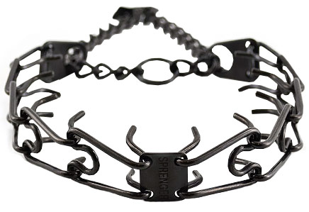 3 Extra Links For Herm Sprenger Prong Collar – Black Stainless Steel, 2.25mm, Made In Germany