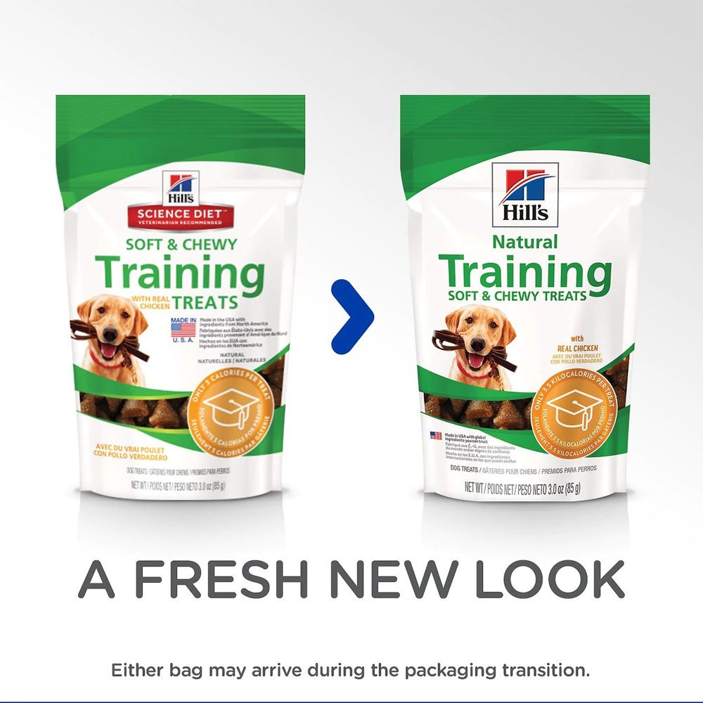 HILLS-NATURAL-CHICKEN-TRAINING-SOFT-CHEWY-DOG-TREATS-3OZ
