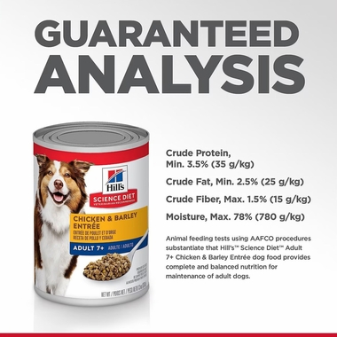 HILLS-SCIENCE-DIET-ADLT-7-CHICKEN-BARLEY-CAN-DOG-FD-13OZX12