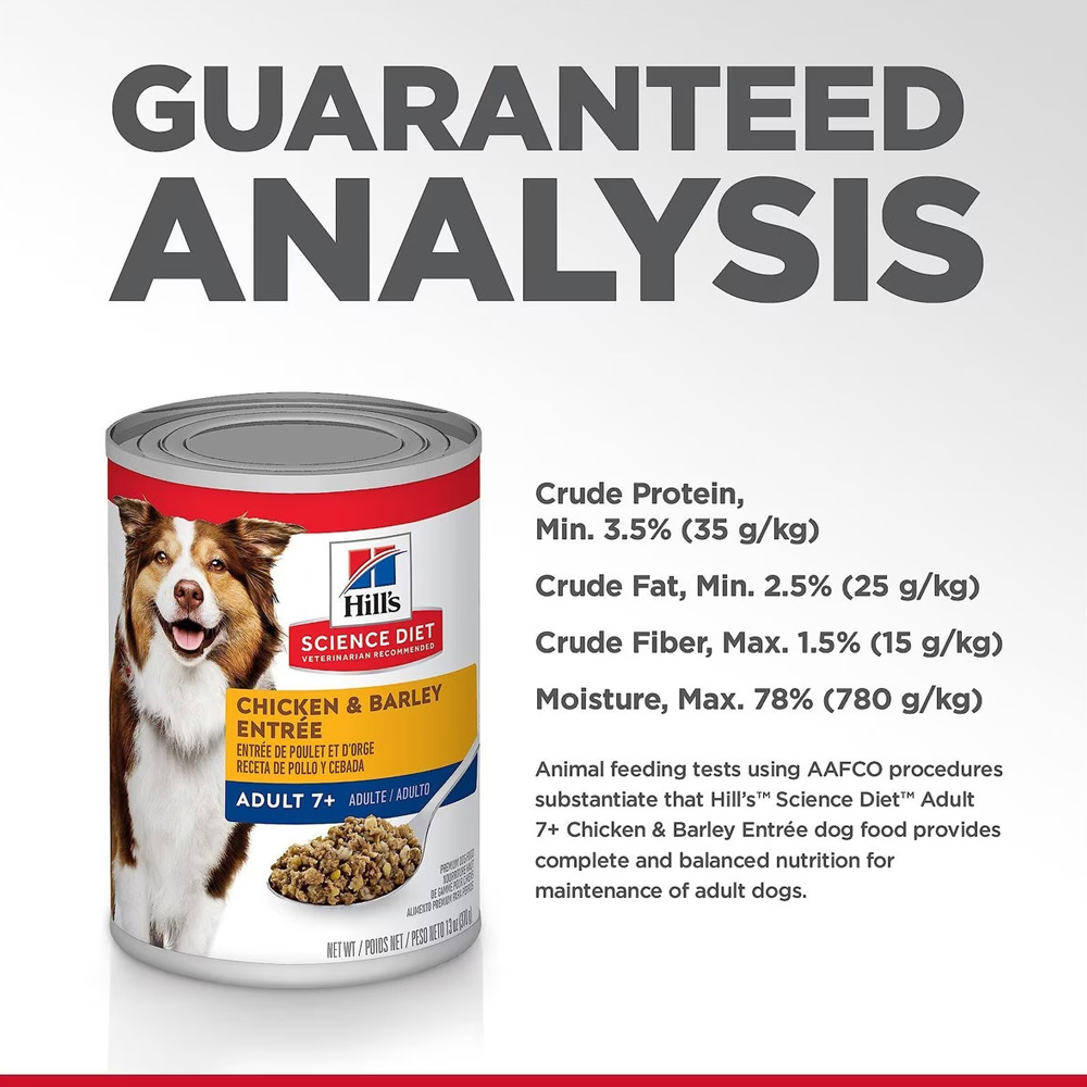 HILLS-SCIENCE-DIET-ADLT-7-CHICKEN-BARLEY-CAN-DOG-FD-13OZX12