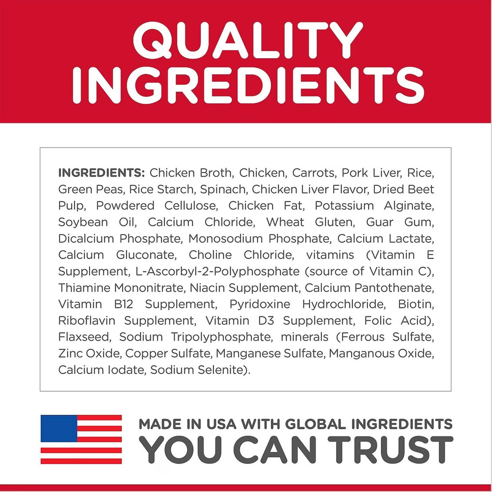 HILLS-SCIENCE-DIET-ADLT-7-HELTHY-CUISNE-CHICKN-CRRTS-SPINCH-CAN-DOG-FD-12OZX12