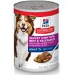 Hill's Science Diet Adult 7+ Savory Stew with Beef & Vegetables Canned Dog Food, 12.8 oz can, case of 12